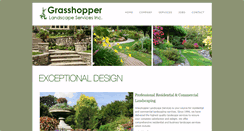 Desktop Screenshot of grasshopperlandscape.com